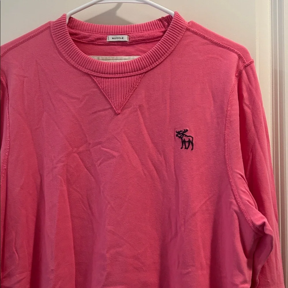 Abercrombie & Fitch Vintage sweatshirt dress embroidered Logo long sleeve XXL